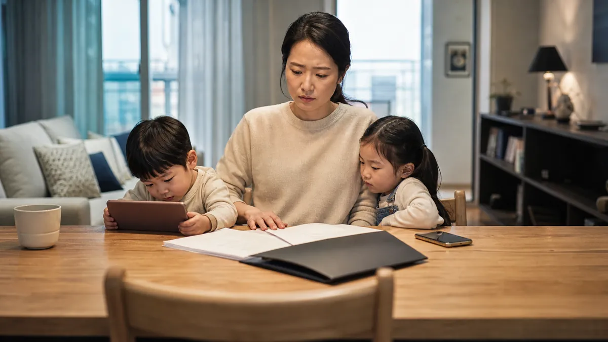 이혼 소송 중 두 자녀의 친권자·양육자 지정과 양육비 사전처분을 신청한 의뢰인